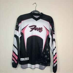 Fox Black and Pink Women's Jersey